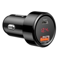 Baseus Magic 45W USB-A USB-C autonabíjačka Baseus Magic 45W USB-A USB-C autonabíjačka