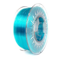 Devil Design PET-G 1,75 mm Modrá TRANSPARENTNÁ Devil Design PET-G 1,75 mm Modrá TRANSPARENTNÁ