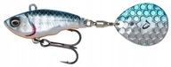 Savage Gear Fat Tail Spin 8cm - Modrostrieborná Savage Gear Fat Tail Spin 8cm - Modrostrieborná
