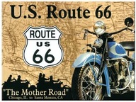 Chladnička MAGNET 6x8 ROUTE 66 Retro Mother Road