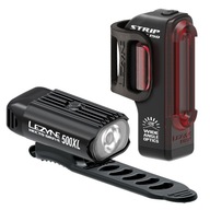 Sada svietidiel LEZYNE, 500XL/pás, 500/150 lm, USB Sada svietidiel LEZYNE, 500XL/pás, 500/150 lm, USB