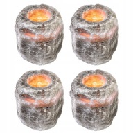 4x STOJAN NA SVIEČKU SOĽNÝ 1-2 kg ČAJOVÁ SVIETKA IONIZÁTOR SOĽ 4x STOJAN NA SVIEČKU SOĽNÝ 1-2 kg ČAJOVÁ SVIETKA IONIZÁTOR SOĽ