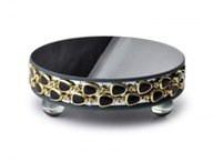 Elia Black Coaster Decorative Art. Priemer:15xv5cm L Elia Black Coaster Decorative Art. Priemer:15xv5cm L