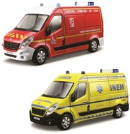 Vozidlo Renault Master Ambulance. Stráž. Bburago.