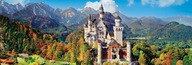 PUZZLE 1000 ks NEUSCHWANSTEIN HRAD POHĽAD PANORÁMA PUZZLE 1000 ks NEUSCHWANSTEIN HRAD POHĽAD PANORÁMA