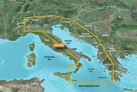 Námorná mapa Garmin BlueChart g3 - Jadranské more, Taliansko Námorná mapa Garmin BlueChart g3 - Jadranské more, Taliansko