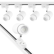 2m + 4x Rail Spotlight GU10 LED