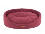 Amiplay oválna posteľ Montana Burgundy L Amiplay oválna posteľ Montana Burgundy L