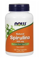 NOW FOODS SPIRULINA 500 mg 120 rastlinných kapsúl