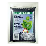 DENNERLE Kremenný krištáľový štrk 1-2 mm čierny 10kg DENNERLE Kremenný krištáľový štrk 1-2 mm čierny 10kg