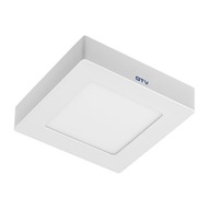 GTV štvorcové stropné svietidlo 12 x 3,5 cm biele MATIS PLUS 7W LED svietidlo GTV štvorcové stropné svietidlo 12 x 3,5 cm biele MATIS PLUS 7W LED svietidlo