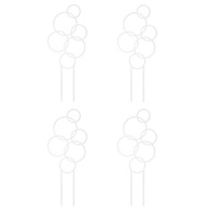 Podpora rastlín Pergola rebrík na kvety x4
