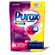 PUROX COLOR kapsule na pranie 40 ks. PUROX COLOR kapsule na pranie 40 ks.