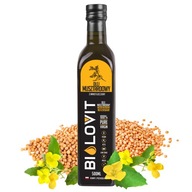 Bilovit Za studena lisovaný horčicový olej 500 ml Bilovit Za studena lisovaný horčicový olej 500 ml