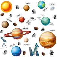 Nálepky na stenu SPACE PLANET Nálepky na stenu SPACE PLANET