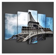 Obraz na plátne Eiffelova veža do obývačky 100x60