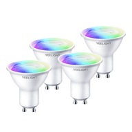 Yeelight MiHome - Inteligentná žiarovka WiFi RGB GU10 4ks