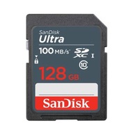 SANDISK 128 GB SD SDXC Class 10 ULTRA 100 MB UHS-1