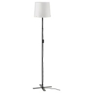 IKEA BARLAST Stojacia lampa, čierno/biela, 150 cm