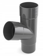 TEE OF RAIN TRUR PVC 110MMx67,5 GRAPHITE BRYZA TEE OF RAIN TRUR PVC 110MMx67,5 GRAPHITE BRYZA
