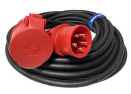 Gumový napájací adaptér 5x4 16A - 32A OnPD 1m Gumový napájací adaptér 5x4 16A - 32A OnPD 1m