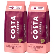 Costa Coffee Caffe Crema Blend Tmavo mletá 2x500g Costa Coffee Caffe Crema Blend Tmavo mletá 2x500g