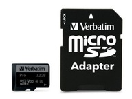 Pamäťová karta MicroSDHC Verbatim 32GB Class 10 UHS-1 + SD adaptér
