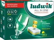 Ludwik tablety do umývačky riadu All In One Lemon 30 ks Ludwik tablety do umývačky riadu All In One Lemon 30 ks