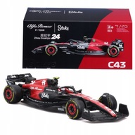 BOLID F1 Alfa Romeo Team Stake C43 2023 Zhou Guanyu 1:43 BBURAGO 18-38086 BOLID F1 Alfa Romeo Team Stake C43 2023 Zhou Guanyu 1:43 BBURAGO 18-38086