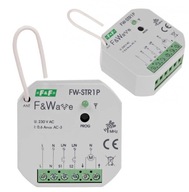 F&F rádiový ovládač pre rolety 230V 3A FW-STR1P pod omietku