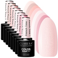 CLARESA FRENCH TIME Sada hybridných lakov na nechty DO FRENCH kolekcia 5 ml CLARESA FRENCH TIME Sada hybridných lakov na nechty DO FRENCH kolekcia 5 ml