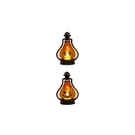 2 X (Multi) petrolejová lampa na Halloweensku dekoráciu