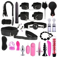 MEGA BDSM SET 23 ELEMENTOV POUTA NA BIČ GAG MEGA BDSM SET 23 ELEMENTOV POUTA NA BIČ GAG