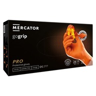 MERCATOR nitrilové rukavice GO GRIP Orange L MERCATOR nitrilové rukavice GO GRIP Orange L