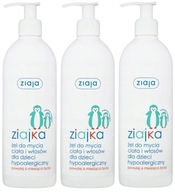 3 kusy ZIAJKA TELOVÝ A VLASOVÝ UMÝVACÍ GÉL 400 ML Jemný 3 kusy ZIAJKA TELOVÝ A VLASOVÝ UMÝVACÍ GÉL 400 ML Jemný