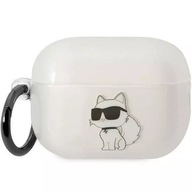 Ochranné puzdro Karl Lagerfeld KLAP2HNCHTCT pre slúchadlá Apple AirPods Pro