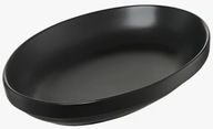 Salsa Oválny tanier 26,5 x 17,5 cm čierny AMBITION