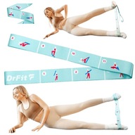 Cvičebnica s odporovým pásom Fitness Pilates jóga s ilustráciami DrFit Cvičebnica s odporovým pásom Fitness Pilates jóga s ilustráciami DrFit