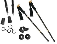 Trekingové palice Nordic Walking palice regulácia 66-135cm antishock 50% karbón Trekingové palice Nordic Walking palice regulácia 66-135cm antishock 50% karbón