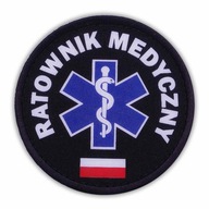 Farebný znak NÚDZOVÉHO ZDRAVIA s vlajkou na suchý zips Farebný znak NÚDZOVÉHO ZDRAVIA s vlajkou na suchý zips