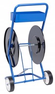 Páskovač Unwinder Trolley Stojan na PP pásku modrý Páskovač Unwinder Trolley Stojan na PP pásku modrý