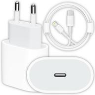 RÝCHLA NABÍJAČKA PRE IPHONE 20W USB-C + 1M KÁBEL RÝCHLA NABÍJAČKA PRE IPHONE 20W USB-C + 1M KÁBEL