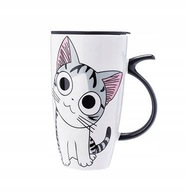 Hrnček s potlačou CAT ako DARČEK, keramické viečko CAT, 500 ml KB10 vzory Hrnček s potlačou CAT ako DARČEK, keramické viečko CAT, 500 ml KB10 vzory