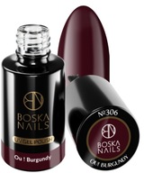BOSKA NAILS UV/LED HYBRID POLISH 306 OU! BURGUNT 6 ml BOSKA NAILS UV/LED HYBRID POLISH 306 OU! BURGUNT 6 ml