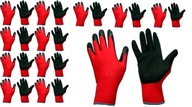 12x Hand Flex Rtela latexové pracovné rukavice, odolnosť CE I 8 12x Hand Flex Rtela latexové pracovné rukavice, odolnosť CE I 8