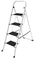 Rebrík 4-stupňový skladací rebrík, vysoký, pevný