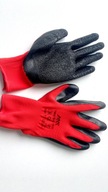 Pogumované bezpečnostné rukavice 10XL 10 párov