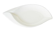 BIELY SALSA PORCELÁNOVÝ tanier 31x18 AMBITION Słd