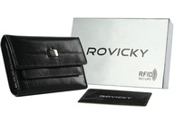 Kožené puzdro na kľúče Rovicky s vreckom na mince