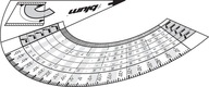 BLUM PROTRACLATOR - Šablóna na závesy 65.5810.03 BLUM PROTRACLATOR - Šablóna na závesy 65.5810.03